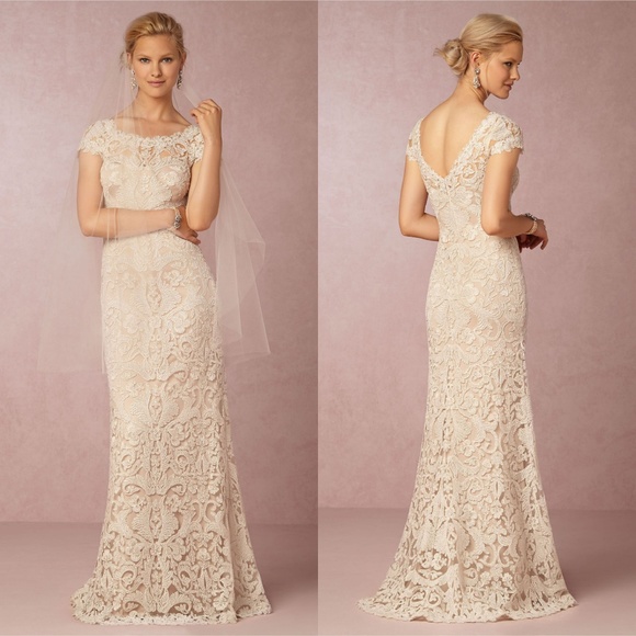 Anthropologie BHLDN August Gown by Tadashi Shoji - Picture 3 of 8